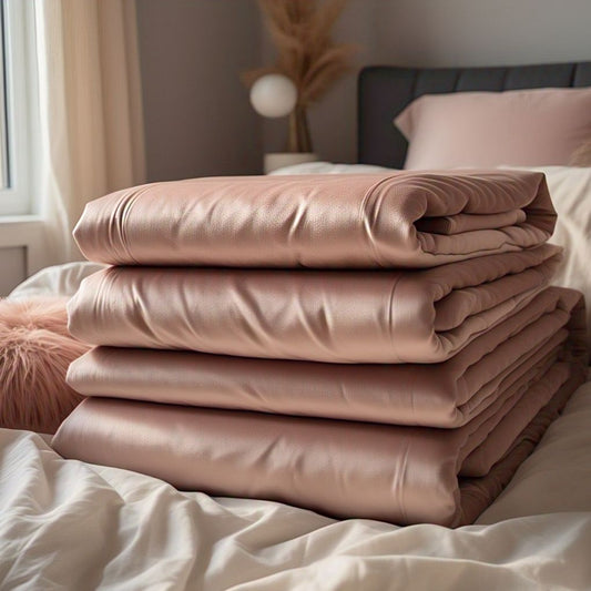 Blush Dusk Organic Cotton Flat Sheet
