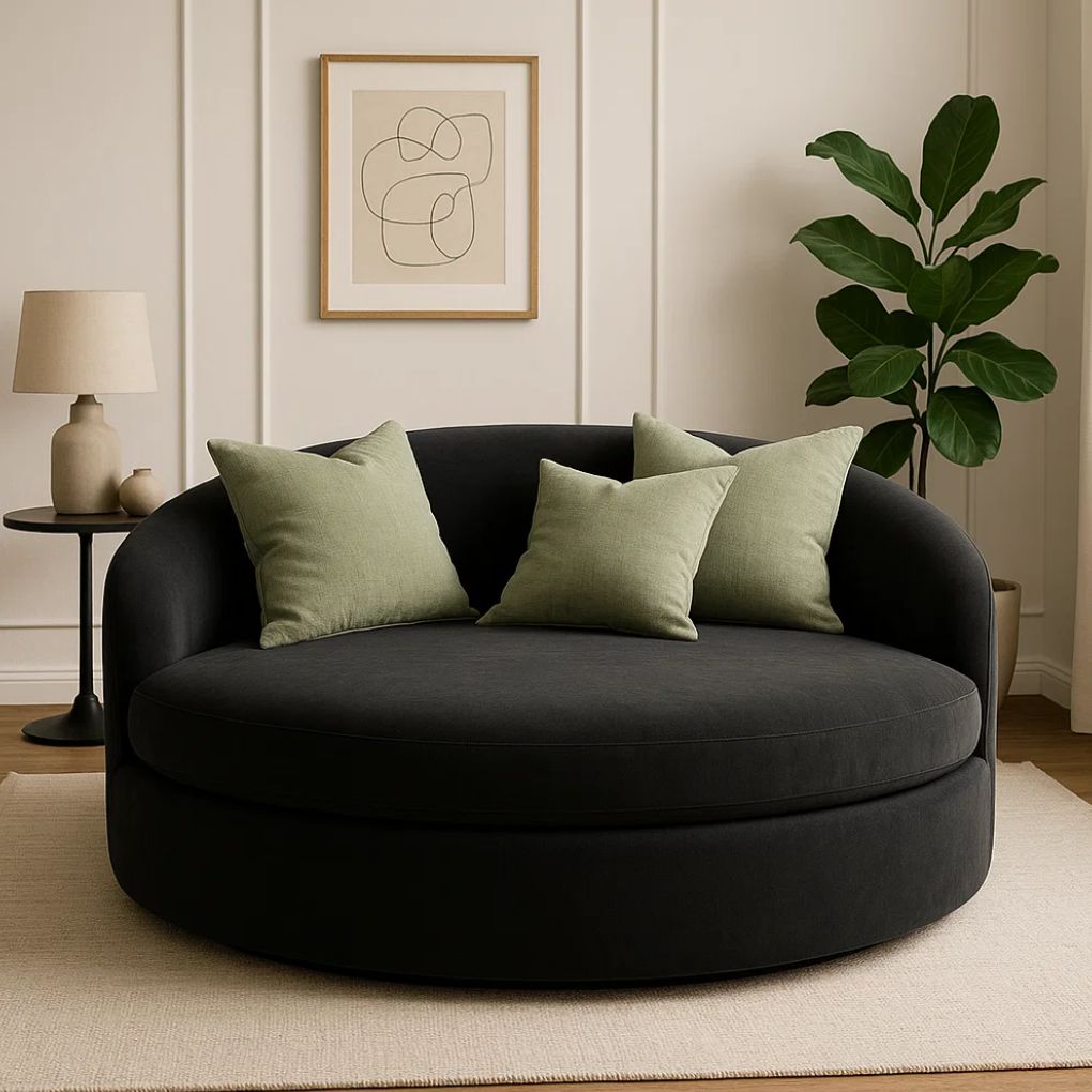 Organic Cotton Cushion – Harvest Beige | Luxury Throw Pillow for Modern Interiors