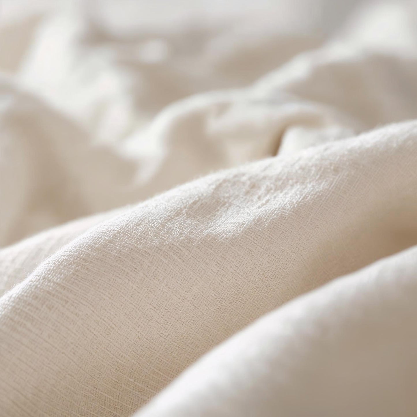 Kottonk Oyster Shell 100% Linen Quilt Cover – Soft Neutral Luxury Bedding for Effortless Elegance