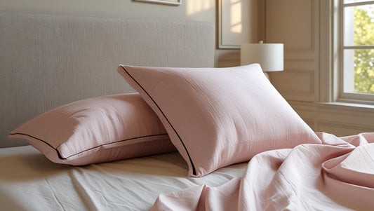 Blush Dusk 100% Organic Cotton Pillowcase Set – Pair | Luxury Bedding Australia – Kottonk®