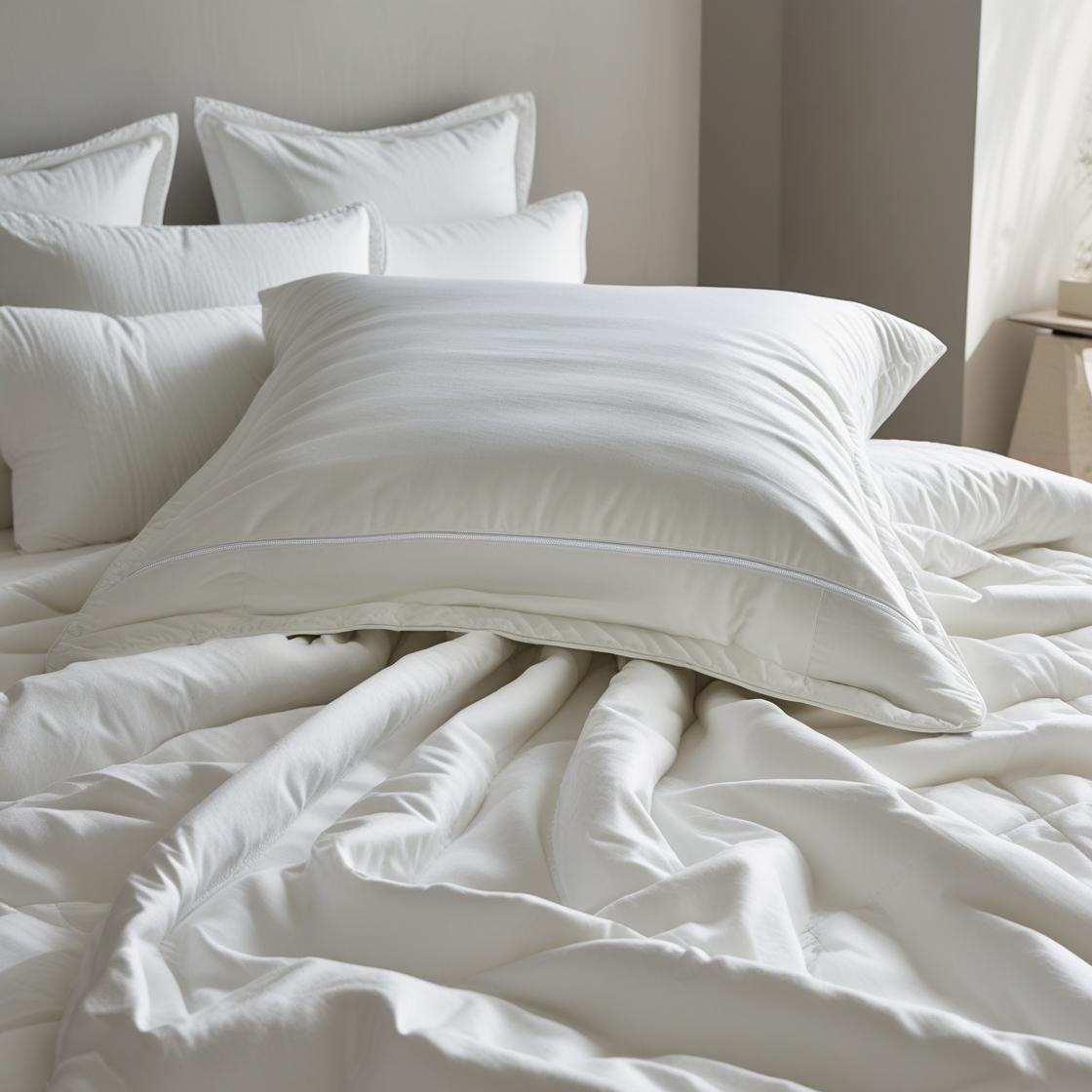 Kottonk organic cotton quilt cover in Cloud White – luxury bedding Australia