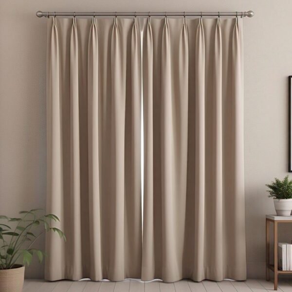 Blackout Curtains Beige