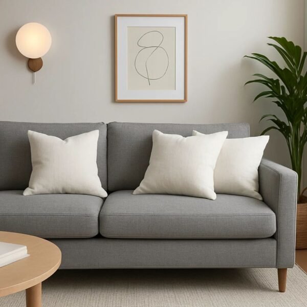 European Cushion Covers (2-pack) White - Image 5