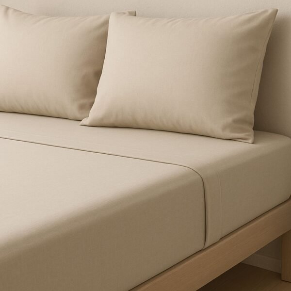 Fitted Sheet Harvest Beige - Image 4